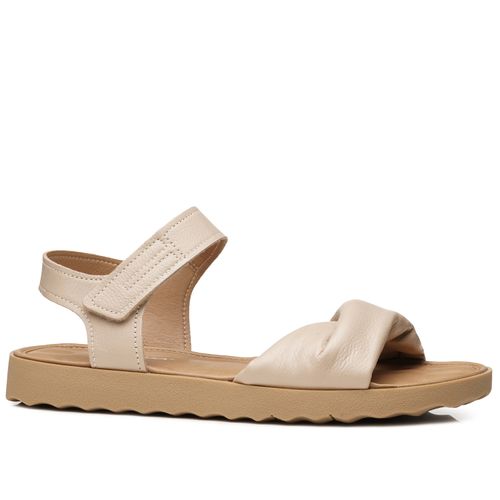 Sandália Pegada Feminino em Couro Desert 231404-02