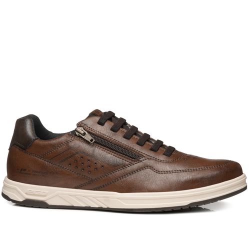 Sapatênis Pegada Masculino em Microfibra Pinhão 172005-07