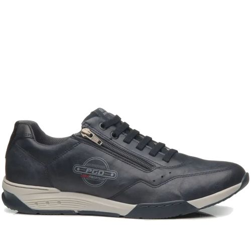 Sapatênis  Pegada Masculino em Microfibra Azul 370810-07