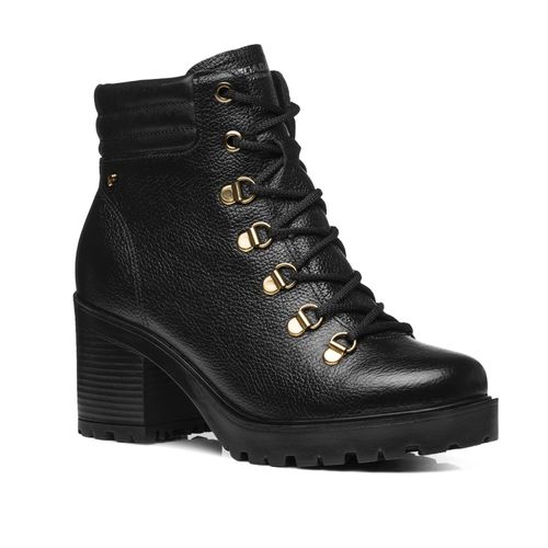 Bota Pegada Feminino em Couro Preto 282601-02