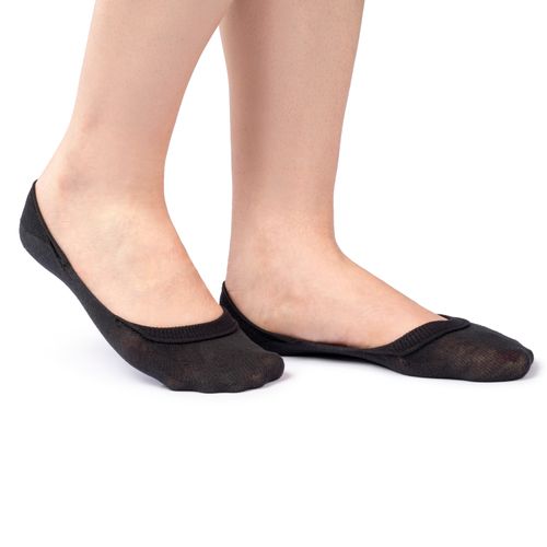 Kit Meia Casual Invisivel Preta c/3 Pares-ME001012-01