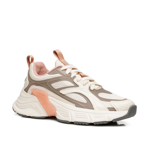 Tênis Esportivo Pegada Feminino em Tecido Creme 291601-02