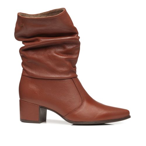 Bota Pegada Feminino em Couro Telha 280901-03