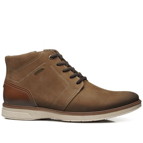 Sapato Casual Pegada Masculino em Couro Mascavo 126753-05