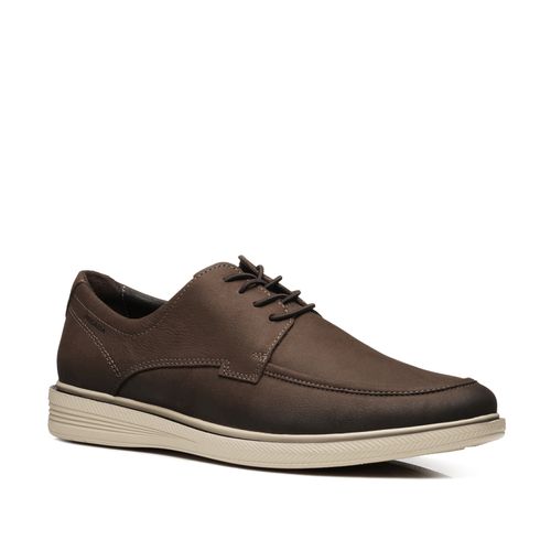 Sapato Casual Pegada Masculino em Couro Chocolate 126116-04