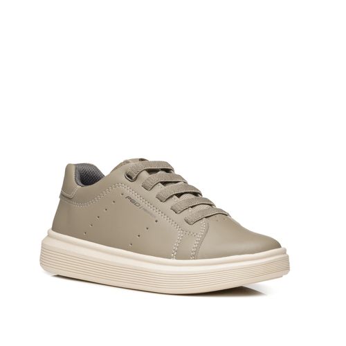 Tênis Casual Pegada Infantil em Microfibra Areia 372109-05
