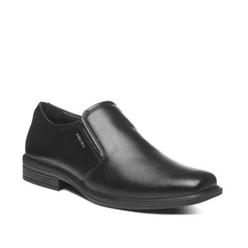 Sapato Social Pegada Masculino Plus Size em Couro Preto 524778-01
