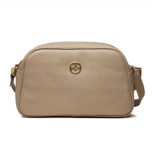 Bolsa Pegada Feminina Tiracolo em Couro Castor BO210016-04