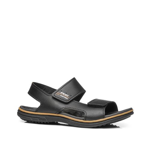 Sandália Pegada Infantil em Microfibra Preto 373332-02