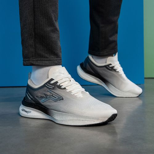 Tênis Esportivo Pegada Masculino em Tecido Off White 190804-01
