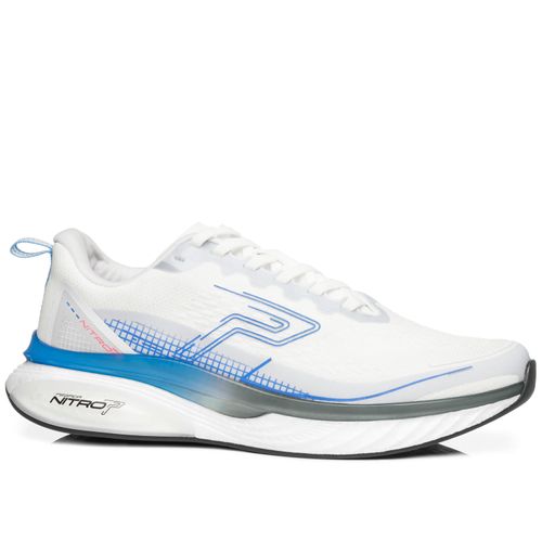Tênis Esportivo Pegada Masculino em Tecido Off White 191003-01