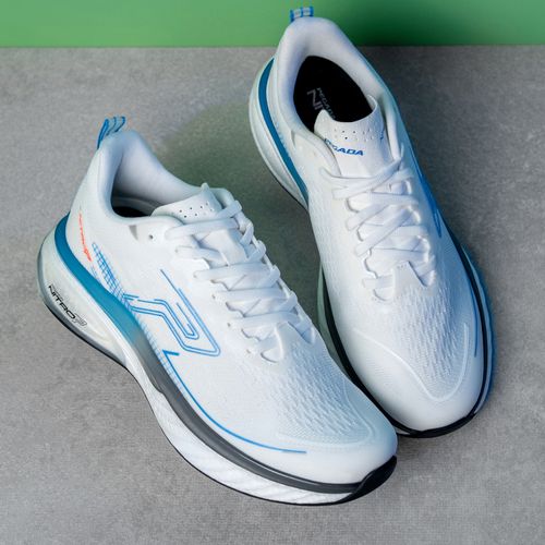 Tênis Esportivo Pegada Masculino em Tecido Off White 191003-01