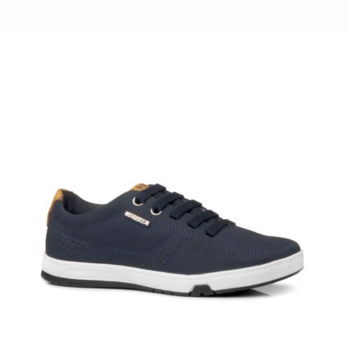 Sapatenis Pegada Infantil em Microfibra Navy 370418-05