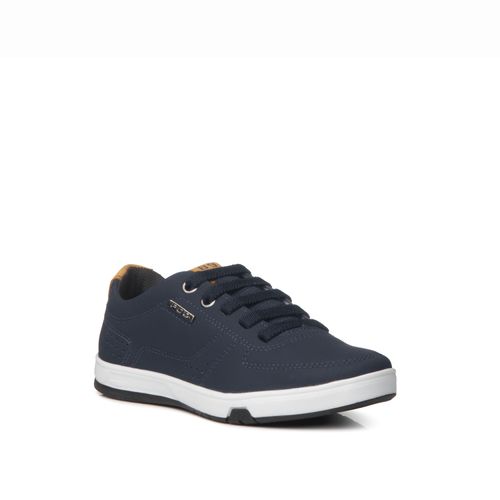 Sapatenis Pegada Infantil em Microfibra Navy 370418-05