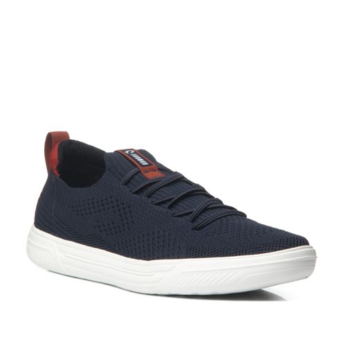 Tênis Casual Pegada Masculino em Knit Marinho 110451-04