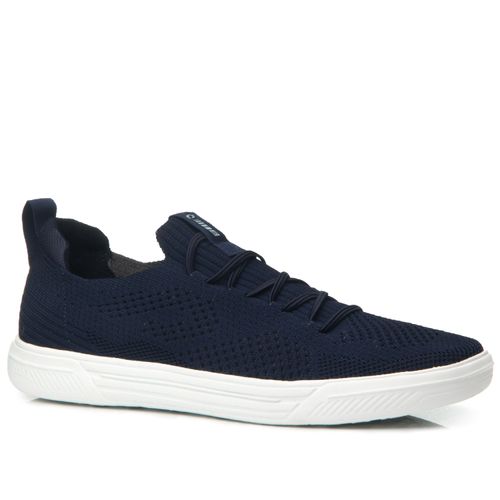 Tênis Casual Pegada Masculino em Knit Preto 110451-05