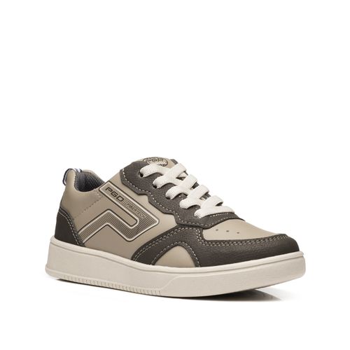 Tênis Casual Pegada Infantil em Microfibra Areia 371909-06