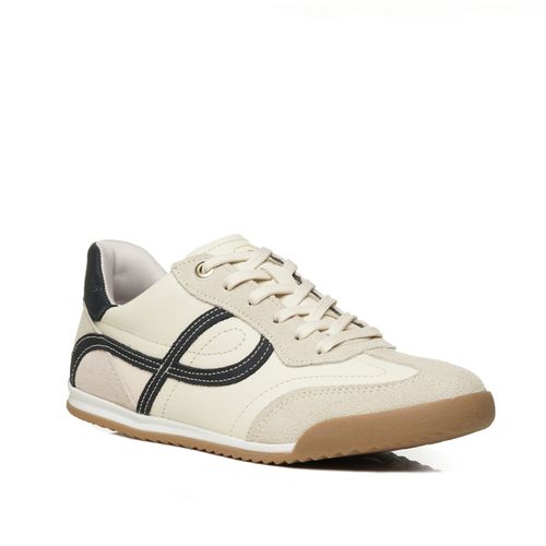 Tênis Pegada Feminino em Couro Milk 212804-21