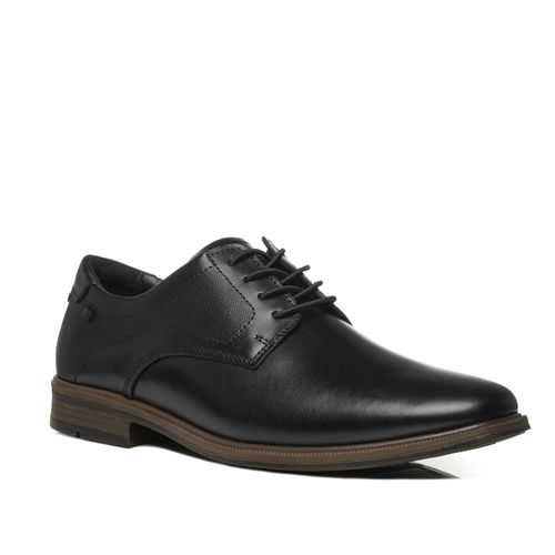 Sapato Social Pegada Masculino em Couro Preto 126352-01