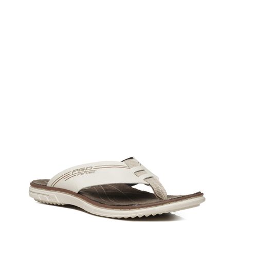 Chinelo Pegada Infantil em Microfibra Milk 373341-01