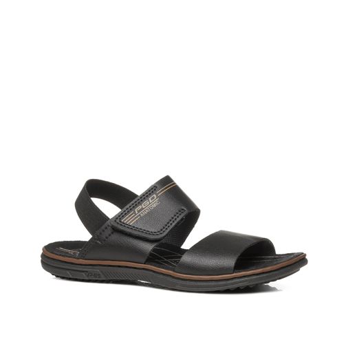Sandália Pegada Infantil em Microfibra Preto 373343-04
