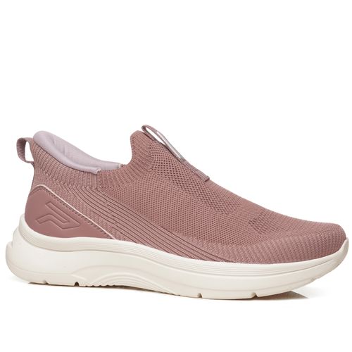 Tênis Esportivo Pegada Feminino em Tecido Blush 291402-02