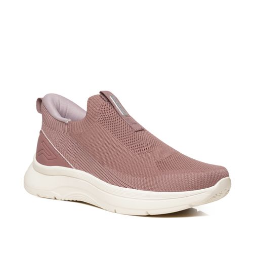 Tênis Esportivo Pegada Feminino em Tecido Blush 291402-02