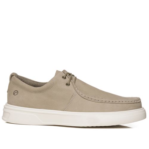 Mocassim Pegada Masculino em Couro Fossil 140202-05