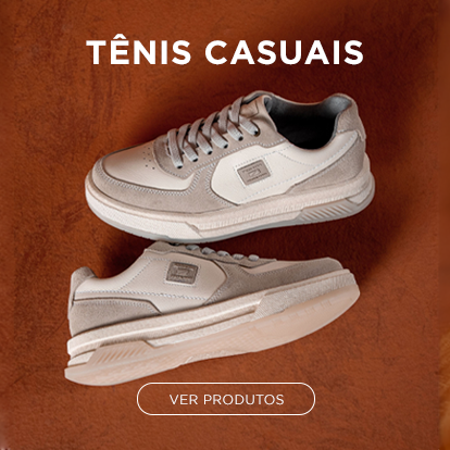 Conheça os tenis casuais